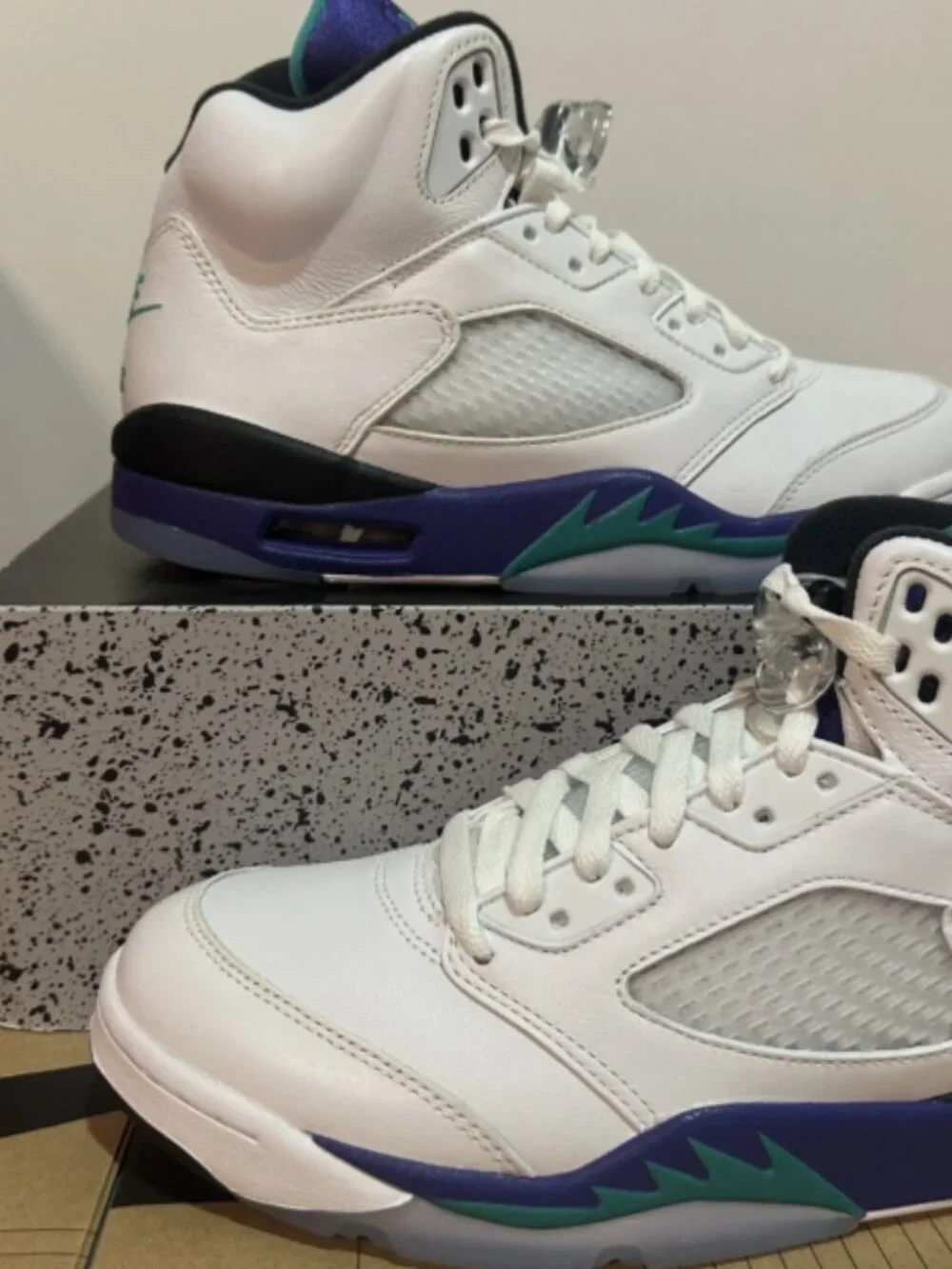 Nike Air Jordan 5 Retro White Grape